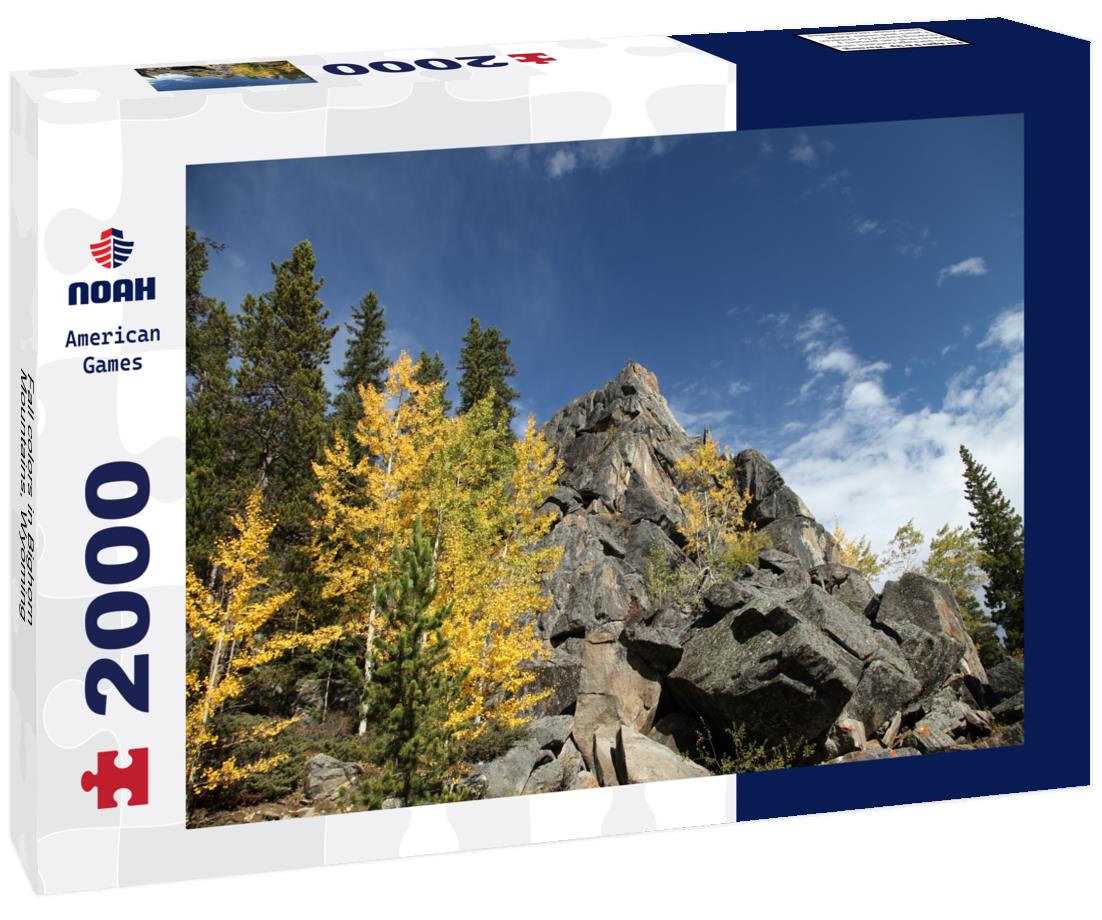 Fall colors in Bighorn Mountains, Wyoming 2000pc Puzzle