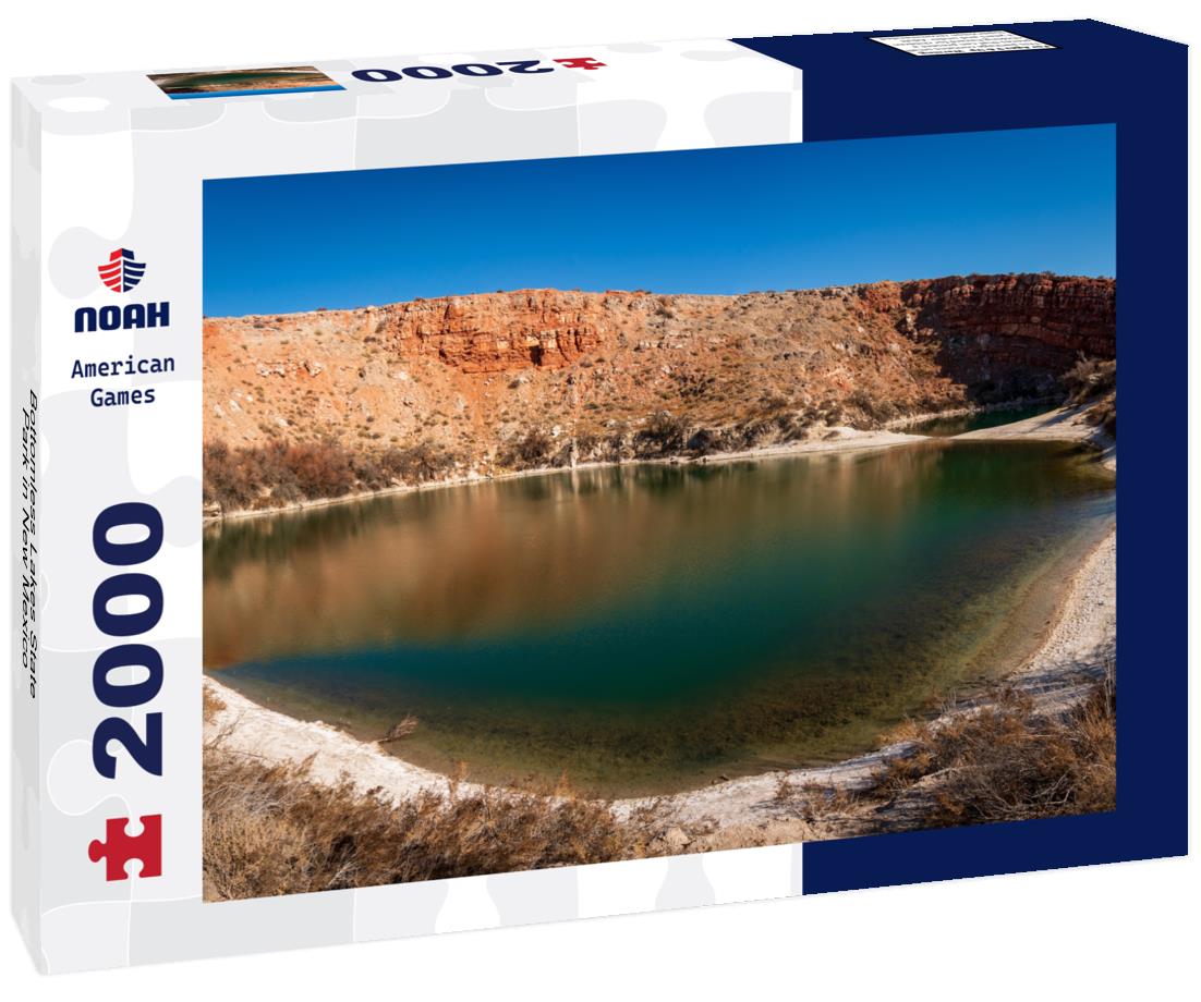 Noah Jigsaw Puzzle Bottomless Lakes State Park in New Mexico 2000 pieces