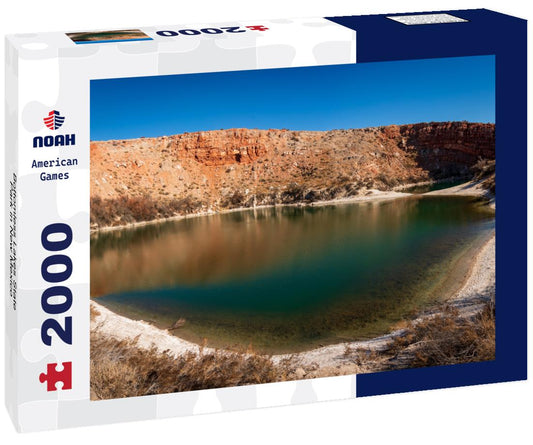 Noah Jigsaw Puzzle Bottomless Lakes State Park in New Mexico 2000 pieces