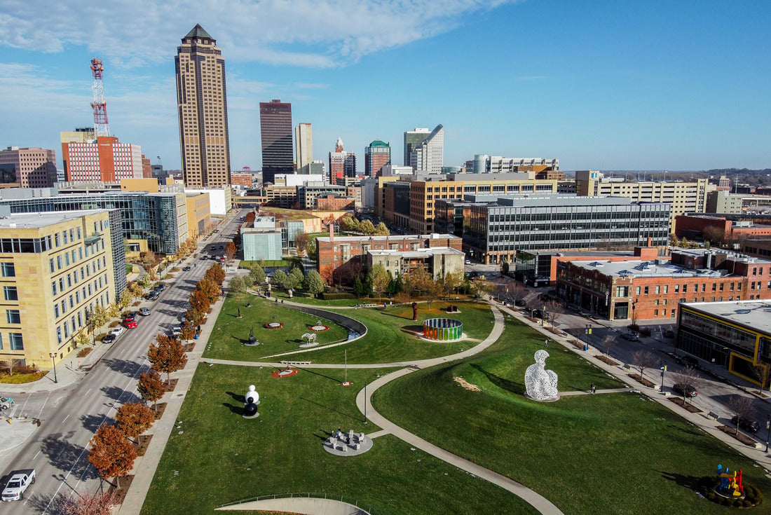 Des Moines Papa John Sculpture Park, Iowa 2000pc Puzzle