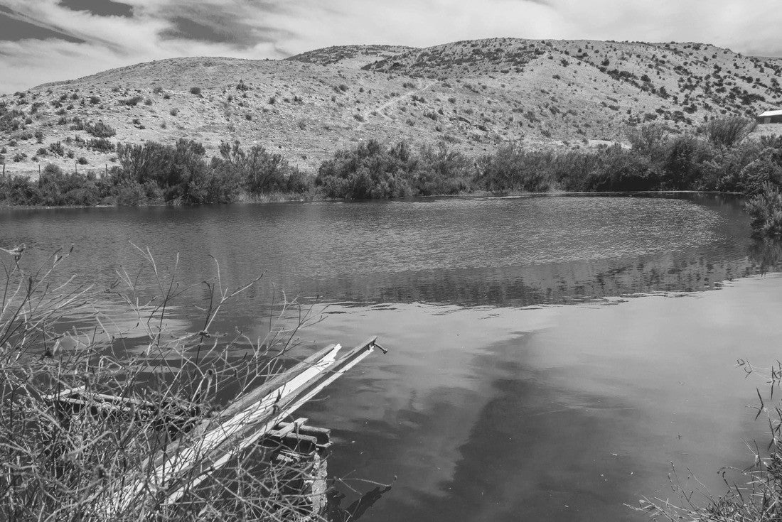 Noah Jigsaw Puzzle walk around the mouth of the commune of Freirina, Chile in black white 2000 pieces