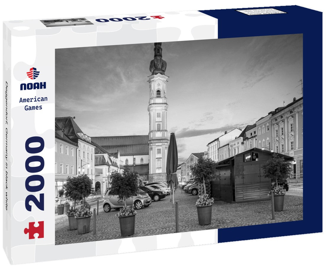 Deggendorf, Germany 2000pc PuzzleBlack and White