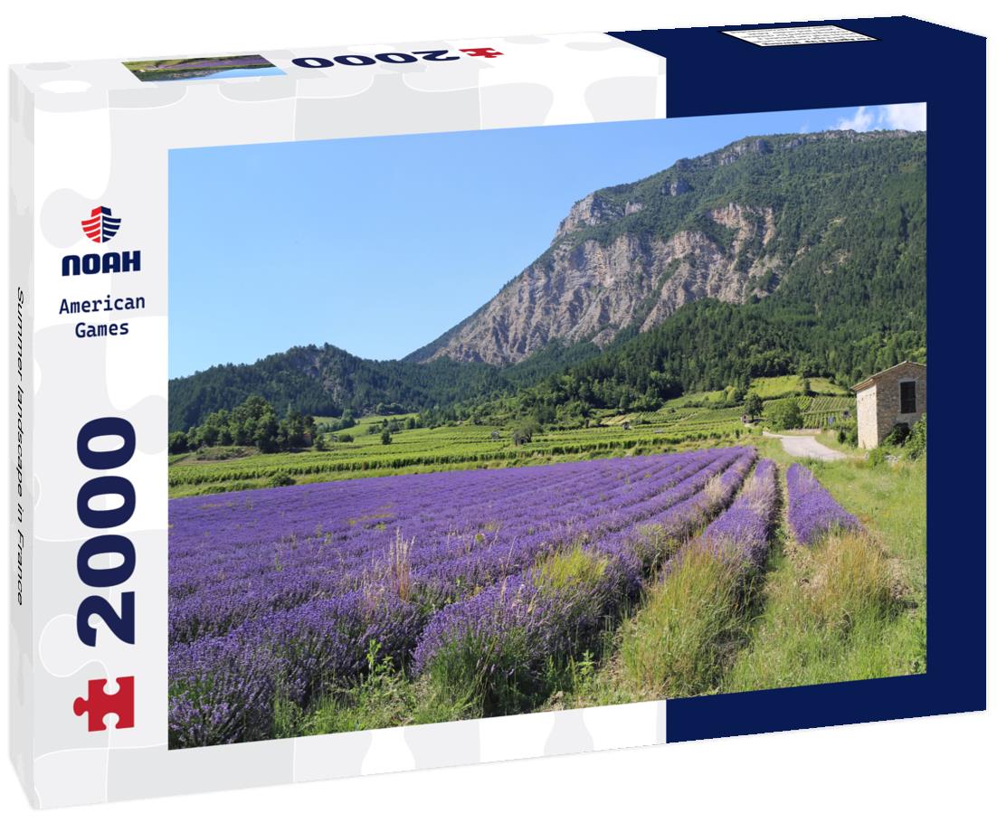 Summer landscape in France 2000pc Puzzle