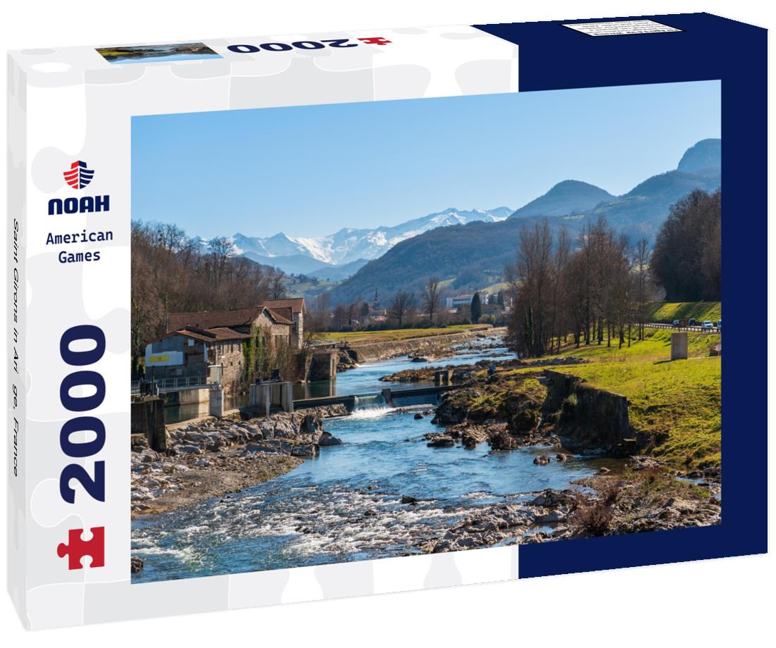 Saint Girons in Ariège, France 2000pc Puzzle