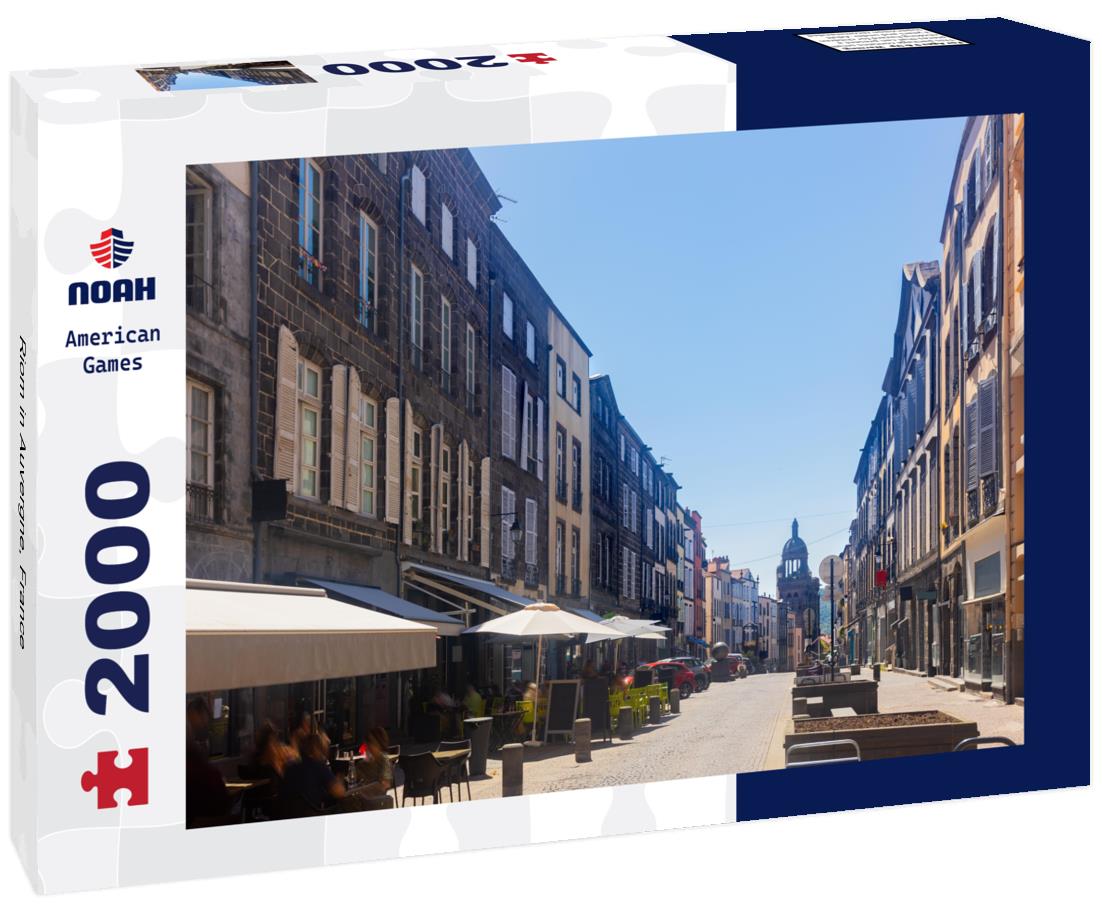 Riom in Auvergne, France 2000pc Puzzle