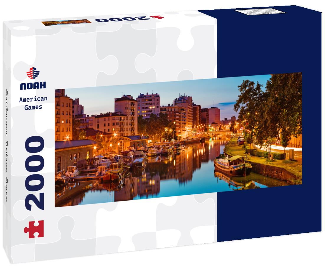 Port Sauveur, Toulouse, France 2000pc Panoramic Puzzle