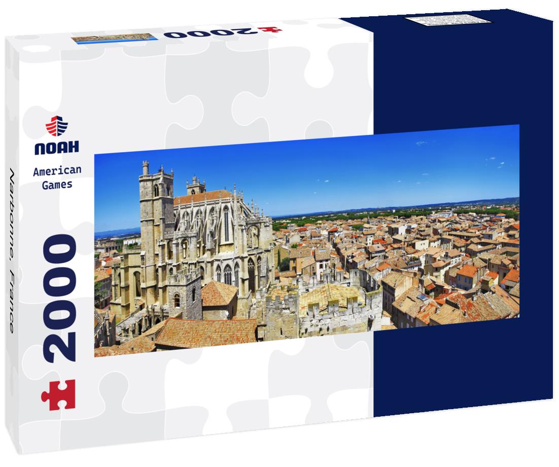 Narbonne, France 2000pc Panoramic Puzzle