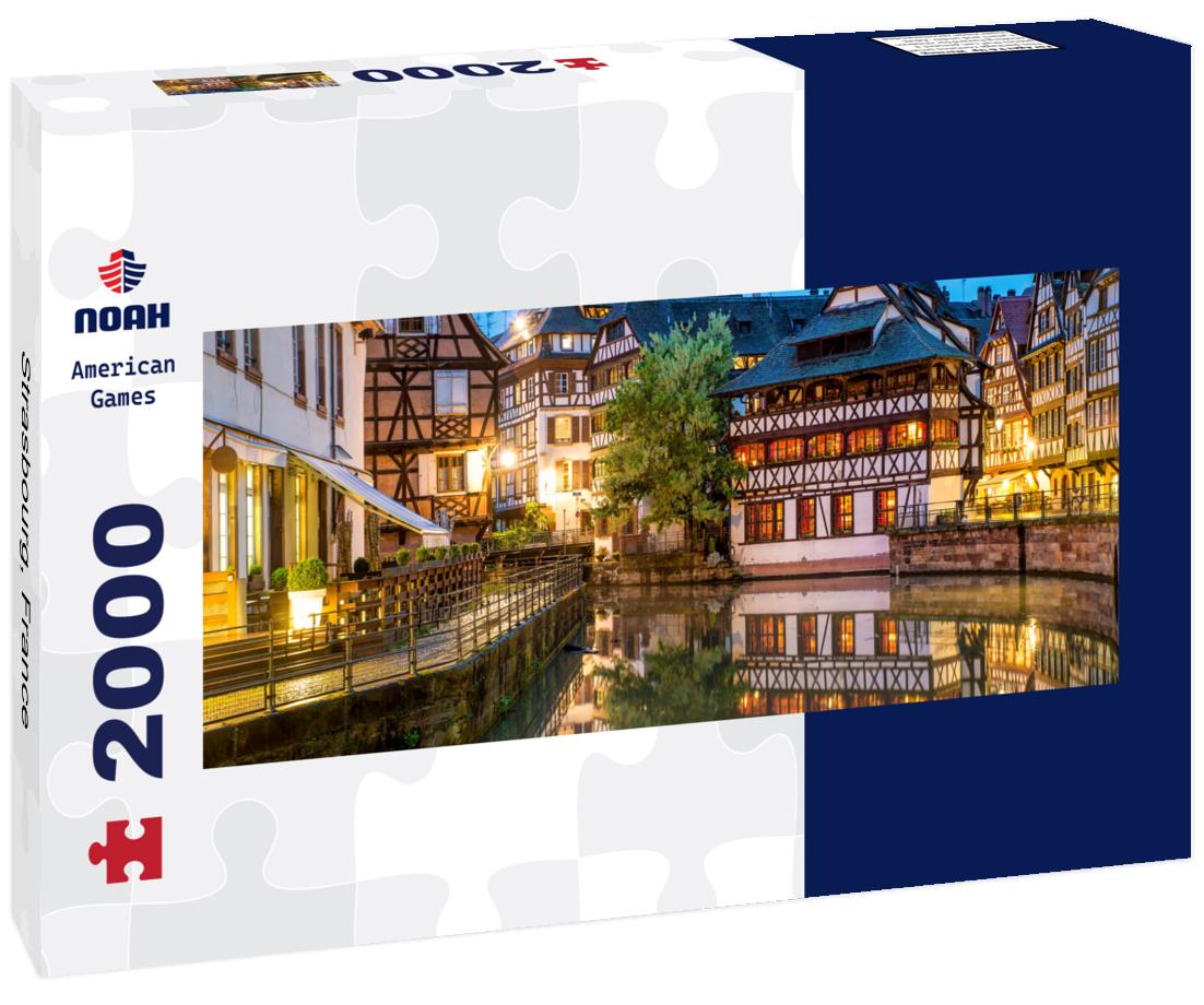 Strasbourg, France 2000pc Panoramic Puzzle