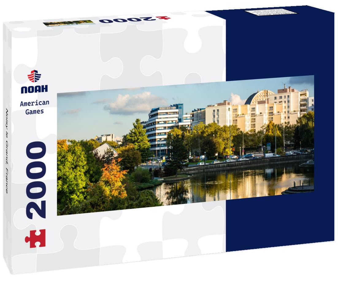 Noisy le Grand, France 2000pc Panoramic Puzzle
