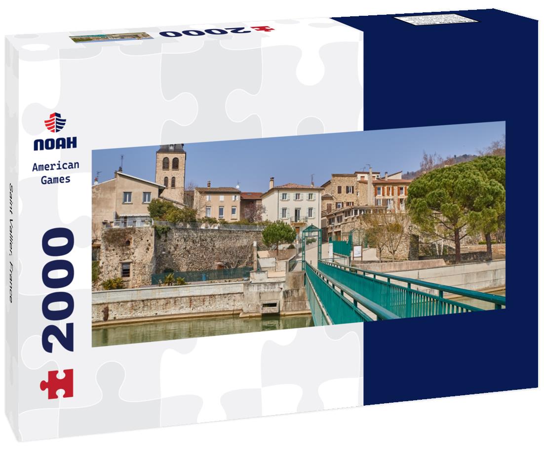 Saint Vallier, France 2000pc Panoramic Puzzle