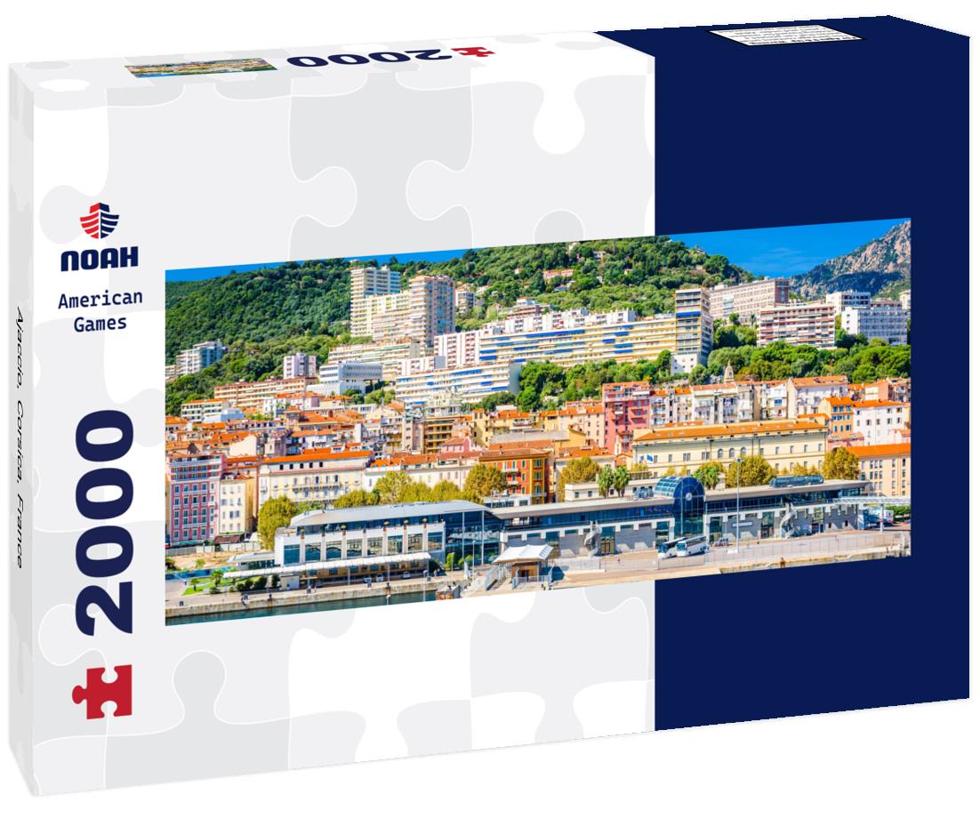 Ajaccio, Corsica, France 2000pc Panoramic Puzzle