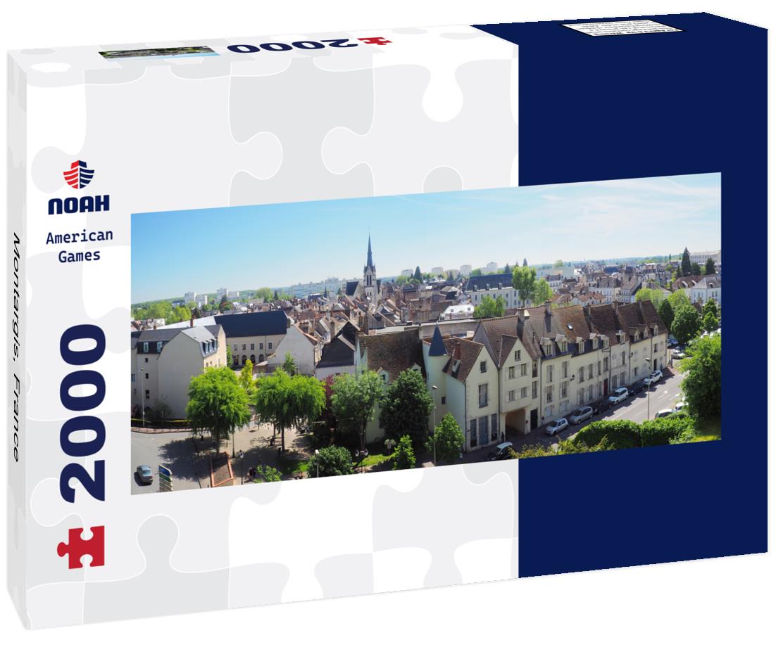 Montargis, France 2000pc Panoramic Puzzle