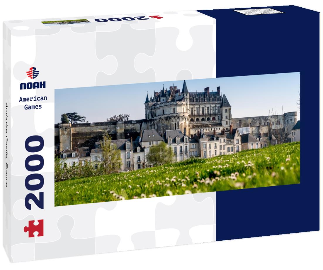 Amboise Castle, France 2000pc Panoramic Puzzle