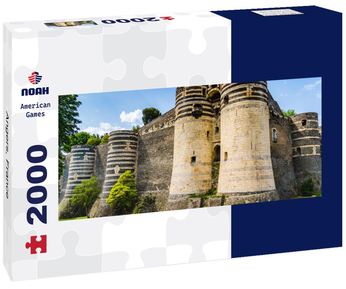 Angers, France 2000pc Panoramic Puzzle