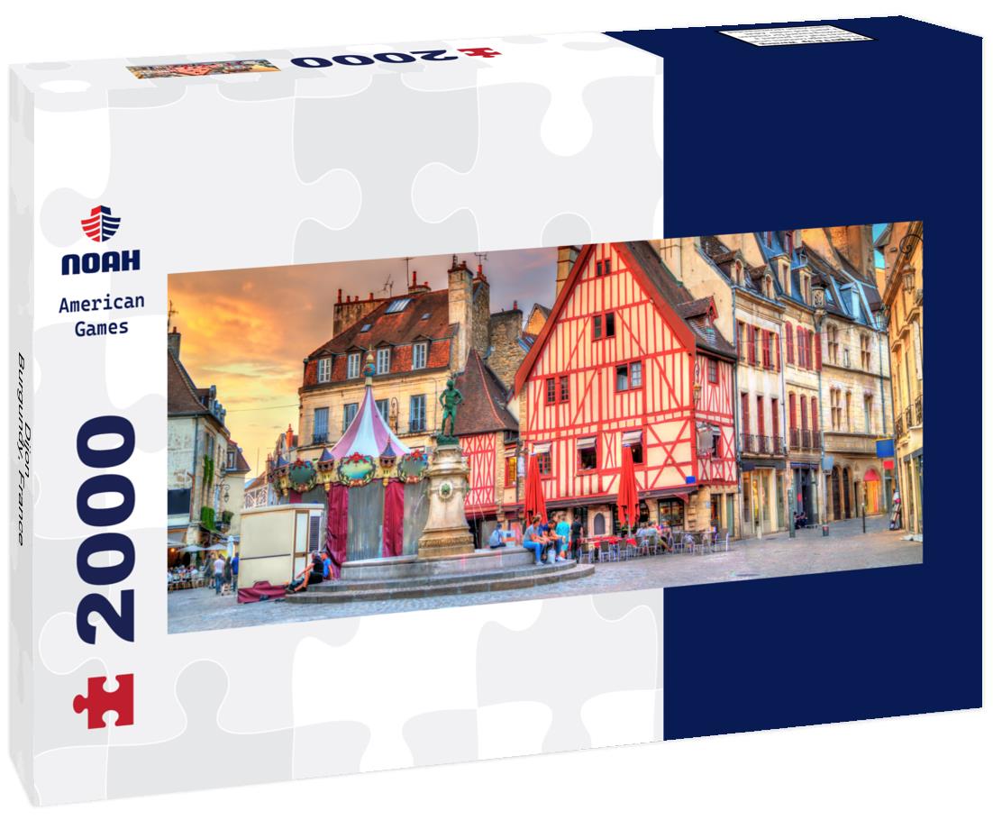 Dijon - Burgundy, France 2000pc Panoramic Puzzle