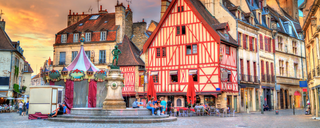 Dijon - Burgundy, France 2000pc Panoramic Puzzle