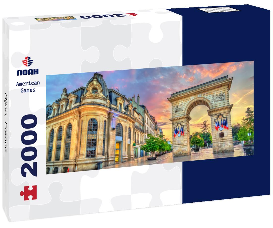 Dijon, France 2000pc Panoramic Puzzle