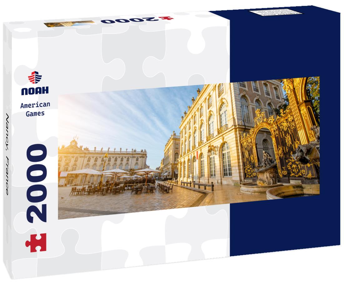 Nancy, France 2000pc Panoramic Puzzle
