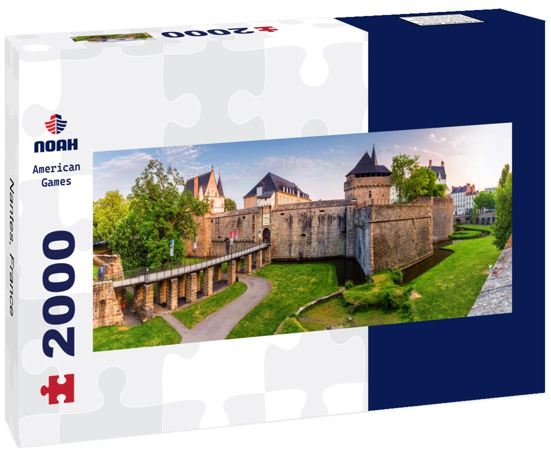 Nantes, France 2000pc Panoramic Puzzle