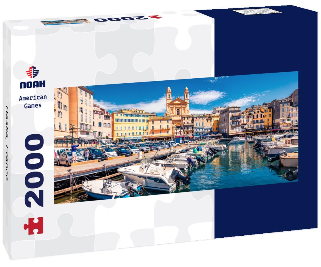 Bastia, France 2000pc Panoramic Puzzle