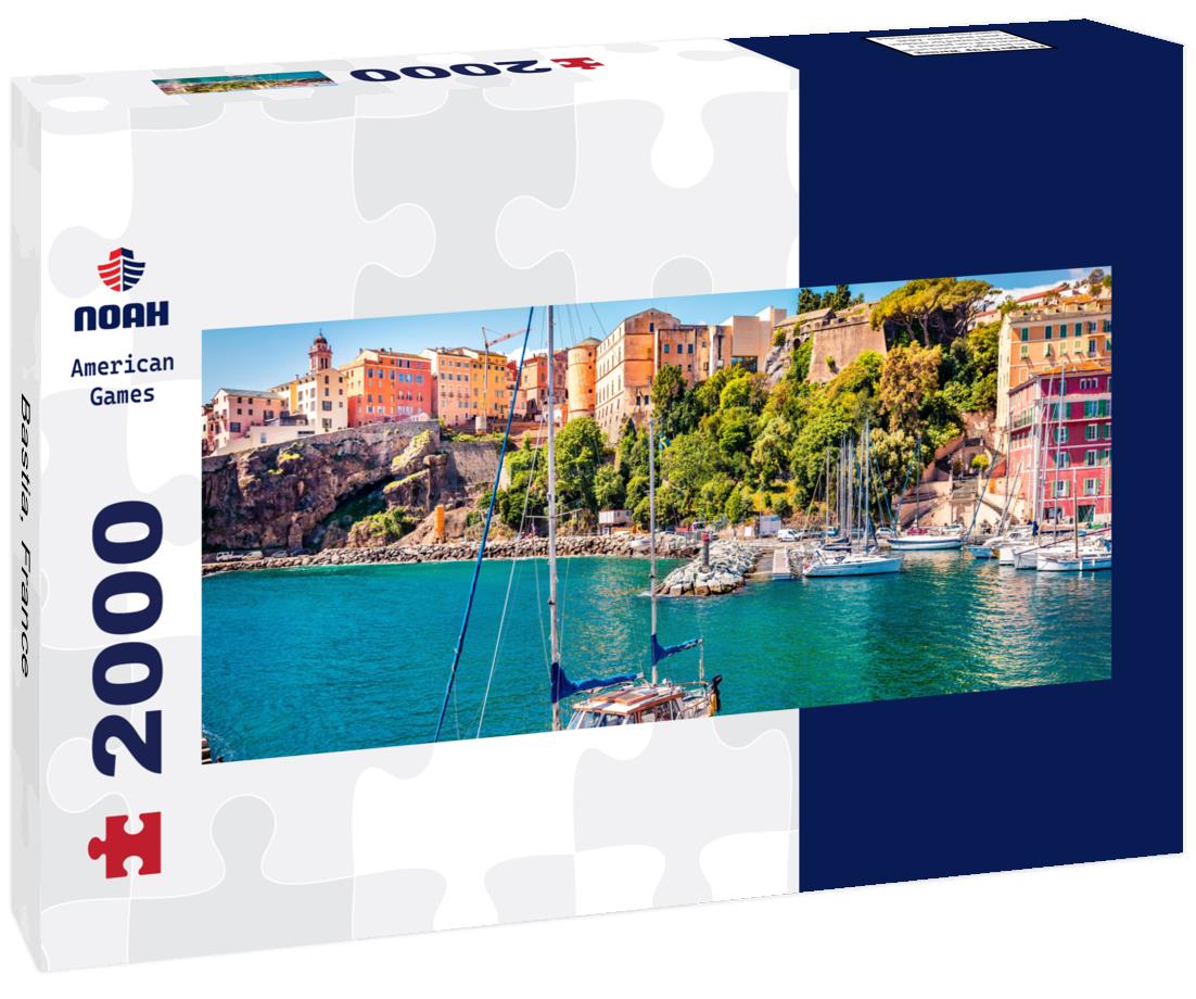 Bastia, France 2000pc Panoramic Puzzle