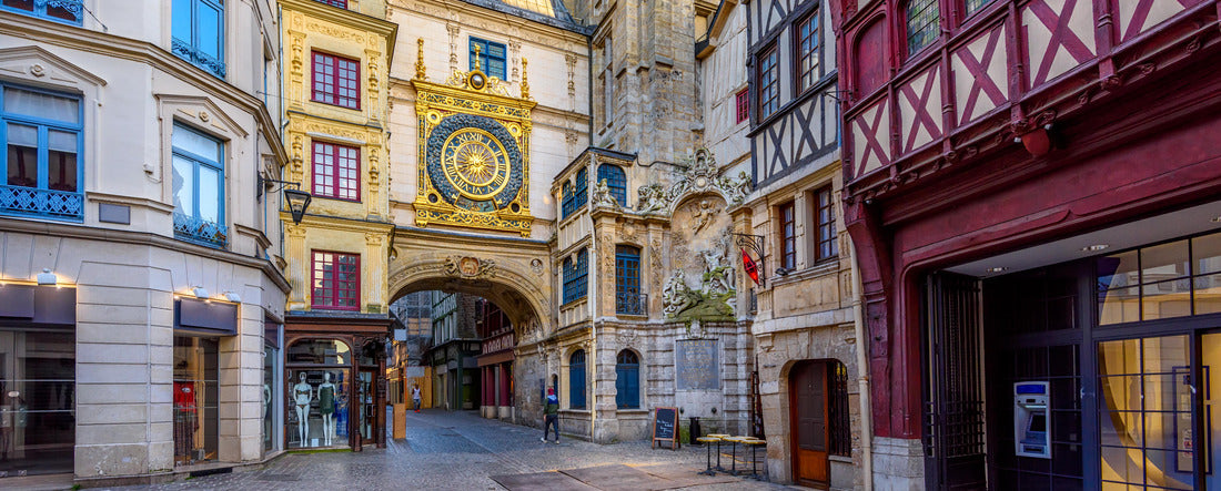 Rouen, France 2000pc Panoramic Puzzle