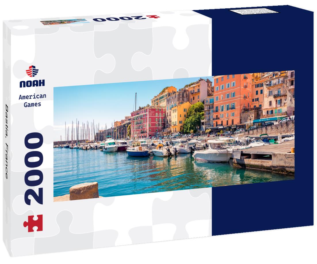 Bastia, France 2000pc Panoramic Puzzle