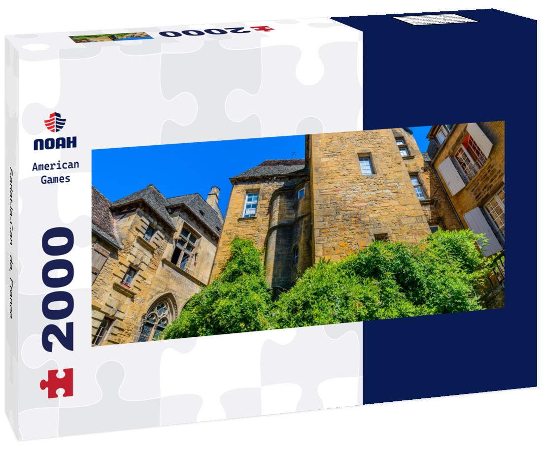 Sarlat-la-Canéda, France 2000pc Panoramic Puzzle