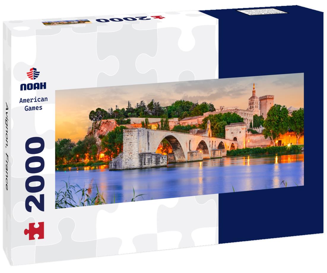 Avignon, France 2000pc Panoramic Puzzle