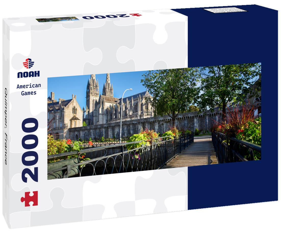 Quimper, France 2000pc Panoramic Puzzle