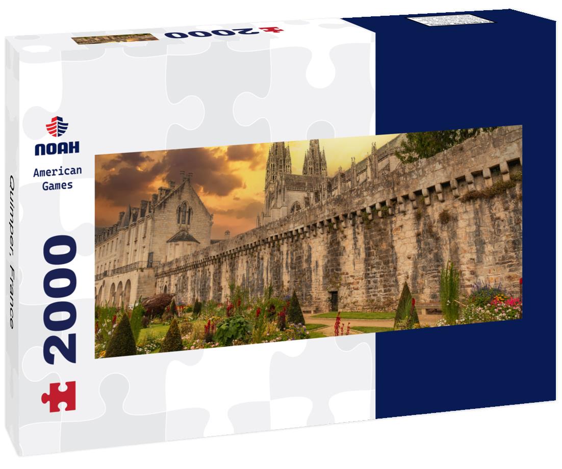 Quimper, France 2000pc Panoramic Puzzle