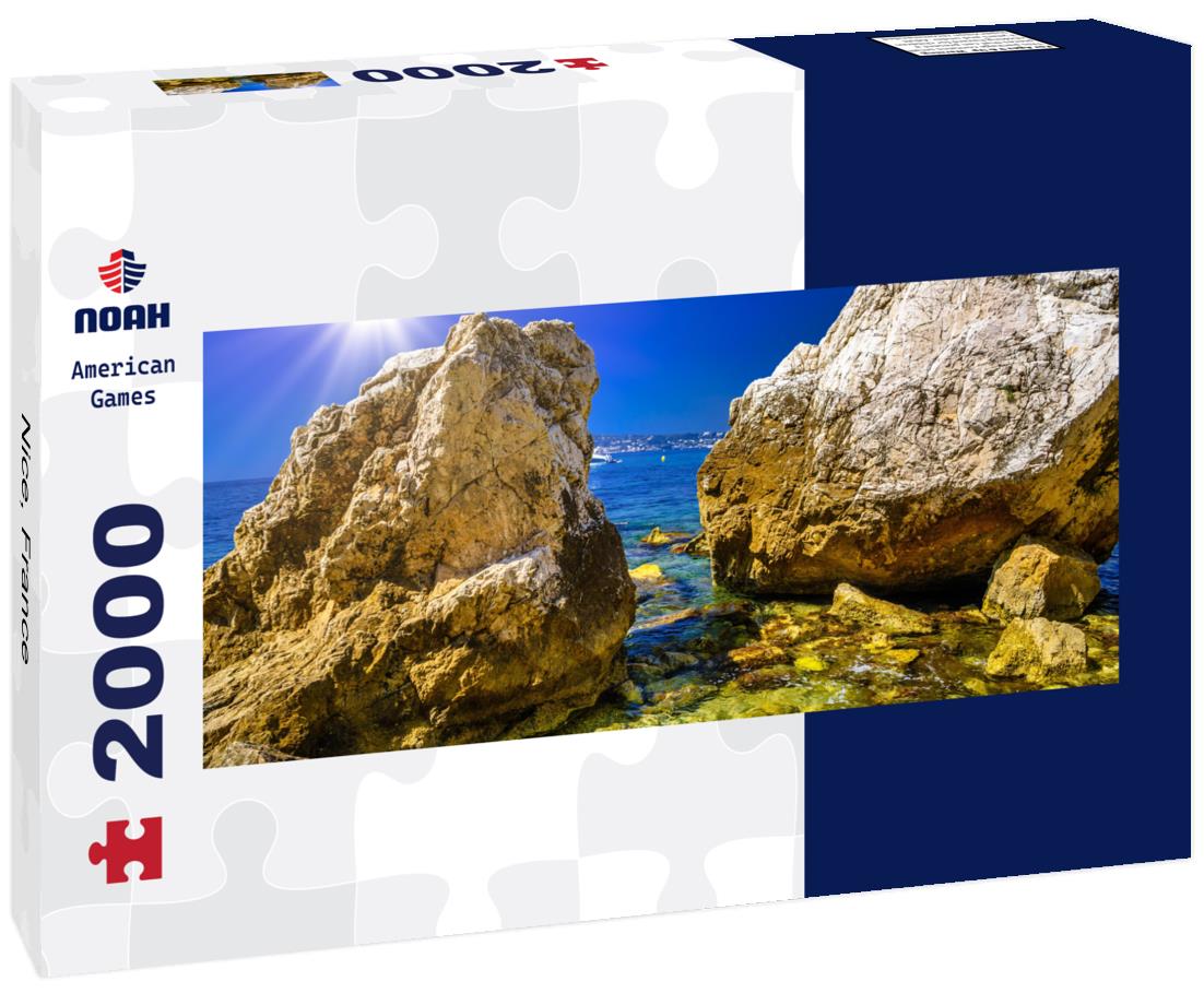 Nice, France 2000pc Panoramic Puzzle