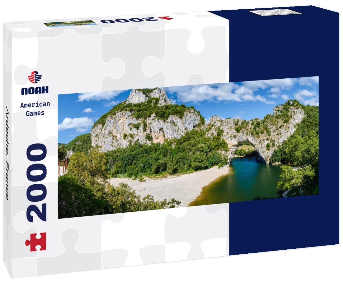 Ardeche, France 2000pc Panoramic Puzzle