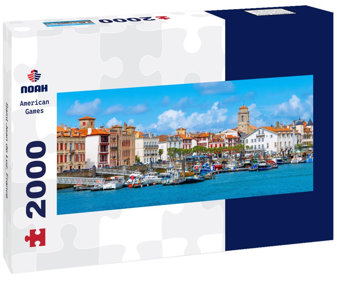 Saint Jean de Luz, France 2000pc Panoramic Puzzle