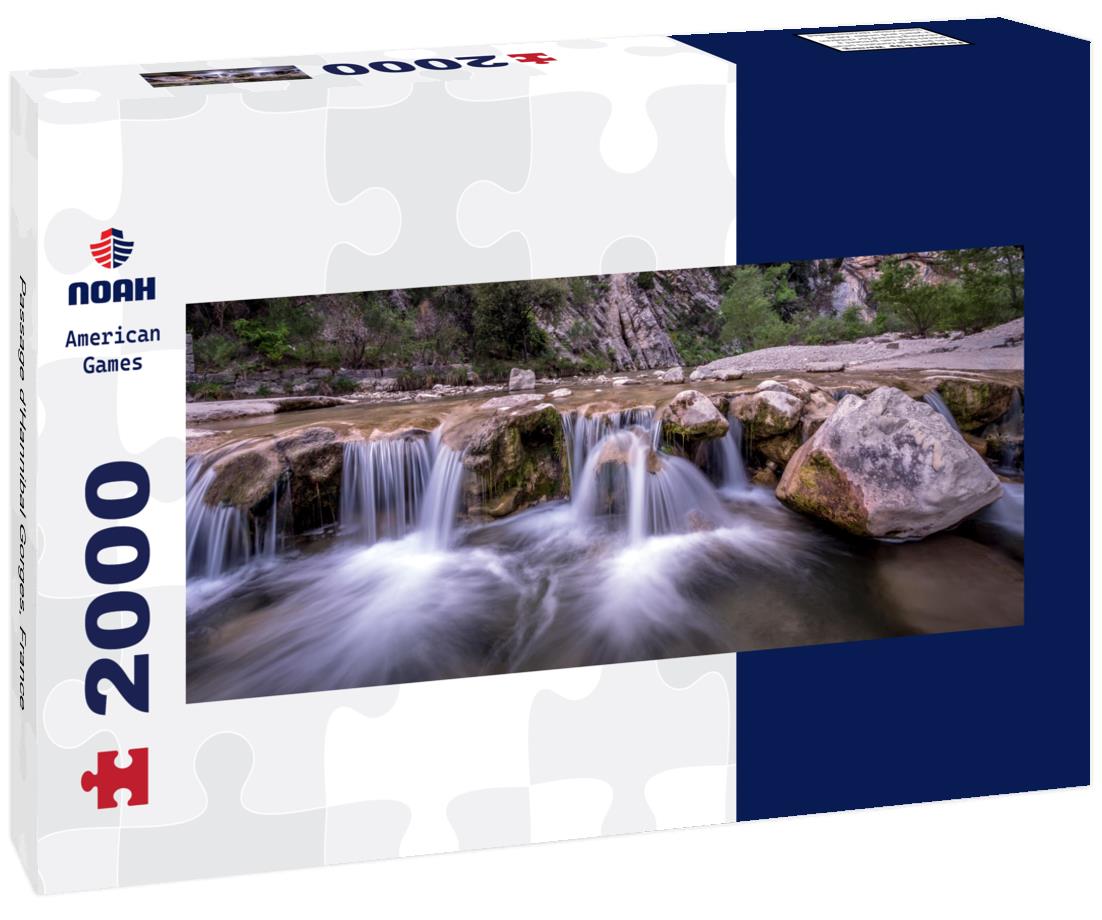 Passage d'Hannibal Gorges, France 2000pc Panoramic Puzzle