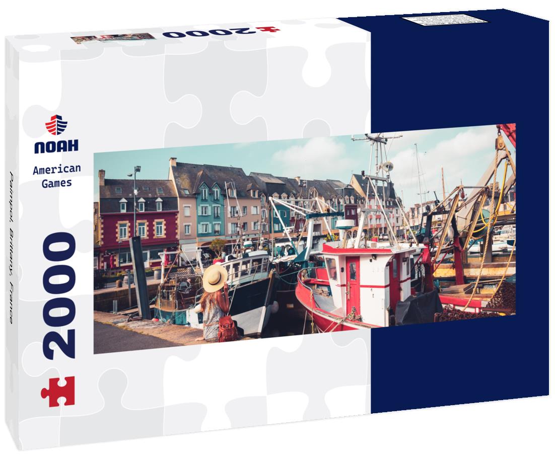 Paimpol, Brittany, France 2000pc Panoramic Puzzle