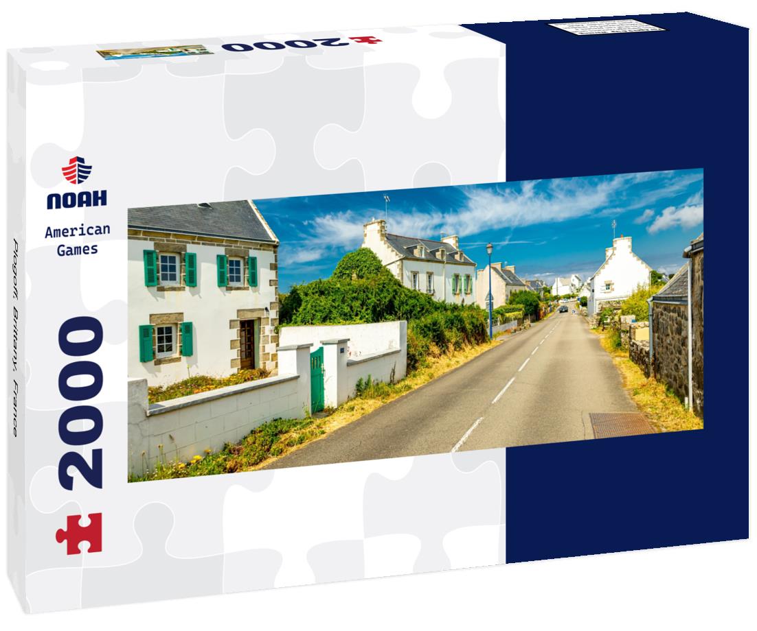 Plogoff, Brittany, France 2000pc Panoramic Puzzle