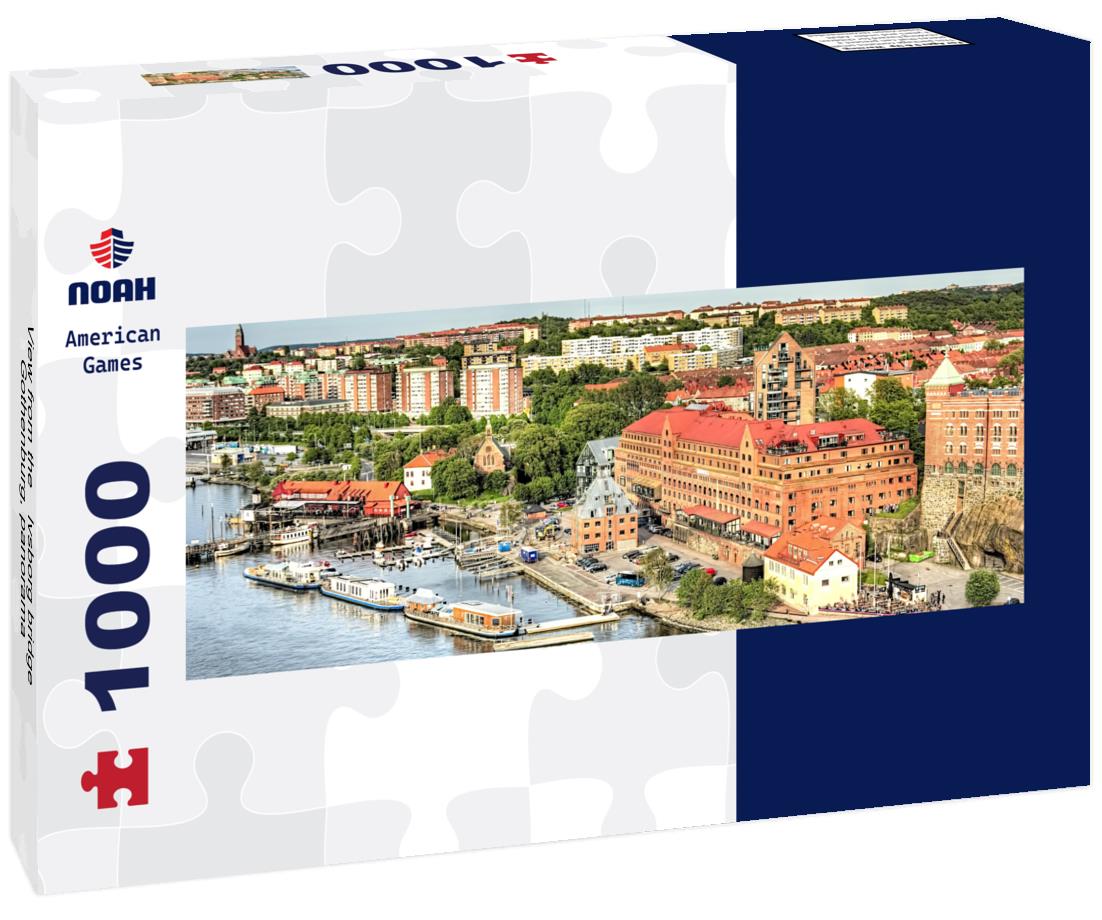 Noah Jigsaw Puzzle View from the Älvsborg bridge, Gothenburg, panorama Panorama 1000 Pieces
