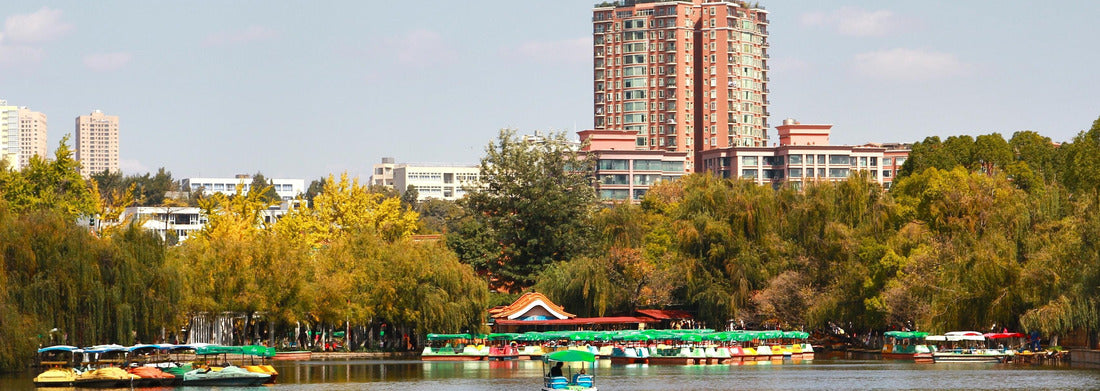 Noah Jigsaw Puzzle City park in Kunming, China, Panorama Panorama 1000 Pieces