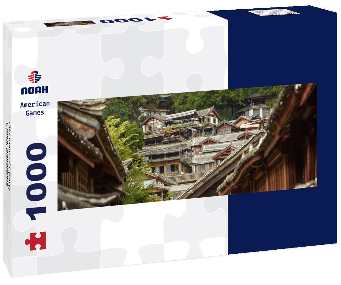 Noah Jigsaw Puzzle Old town of Lijiang, China, panorama Panorama 1000 Pieces