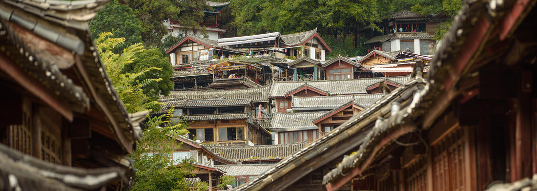 Noah Jigsaw Puzzle Old town of Lijiang, China, panorama Panorama 1000 Pieces