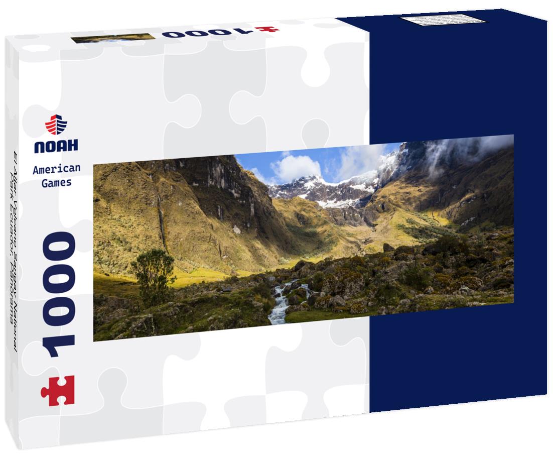 Noah Jigsaw Puzzle El Altar Volcano Sangay National Park Ecuador, Panorama Panorama 1000 Pieces