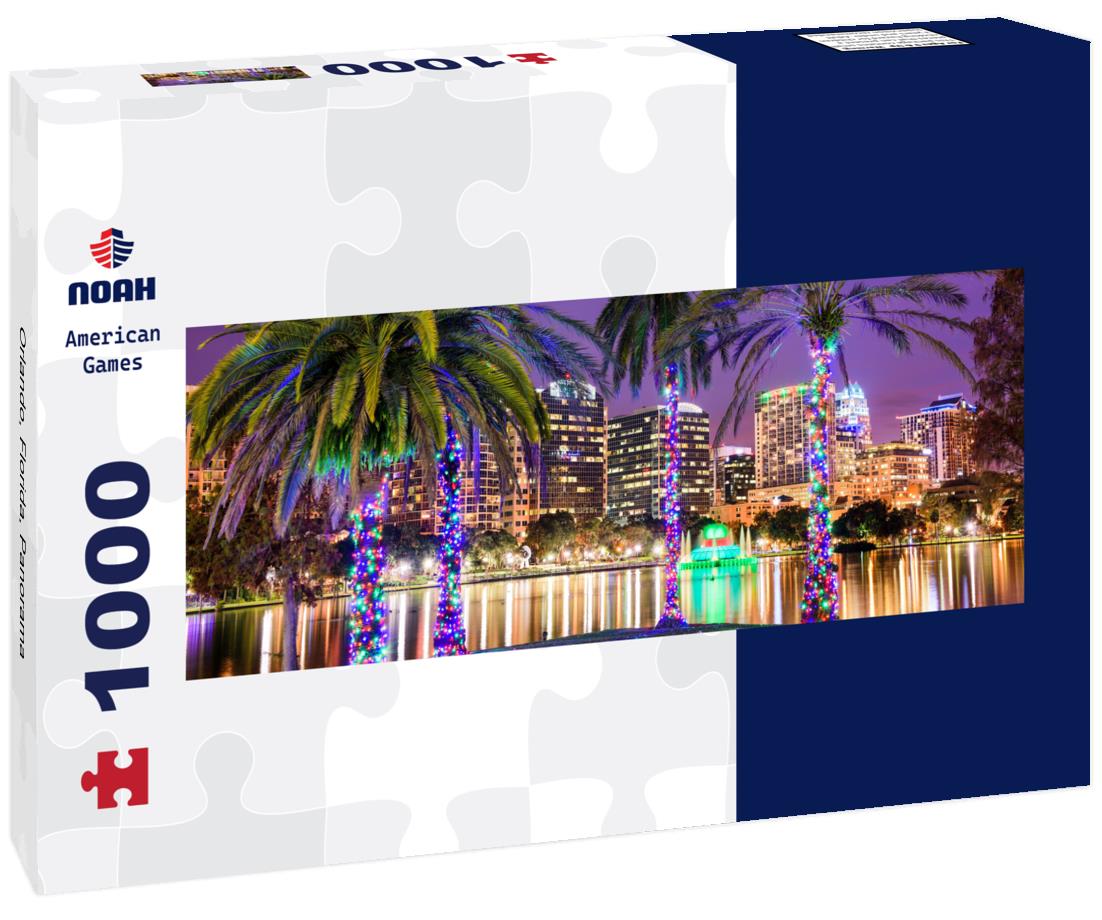 Noah Jigsaw Puzzle Orlando, Florida, Panorama Panorama 1000 Pieces