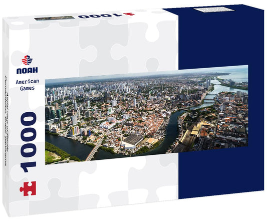 Noah Jigsaw Puzzle Aerial view of Recife, Pernambuco, Brazil, panorama Panorama 1000 Pieces