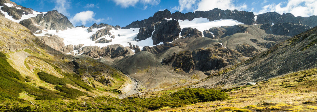 Noah Jigsaw Puzzle Glaciar Martial near Ushuaia, Tierra del Fuego, Argentina, panorama Panorama 1000 Pieces