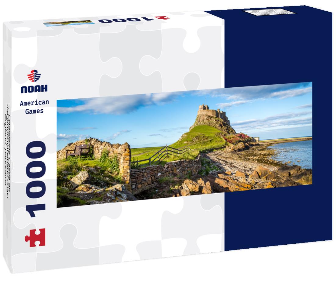 Noah Jigsaw Puzzle Lindisfarne Castle on the Northumberland coast, England, panorama Panorama 1000 Pieces