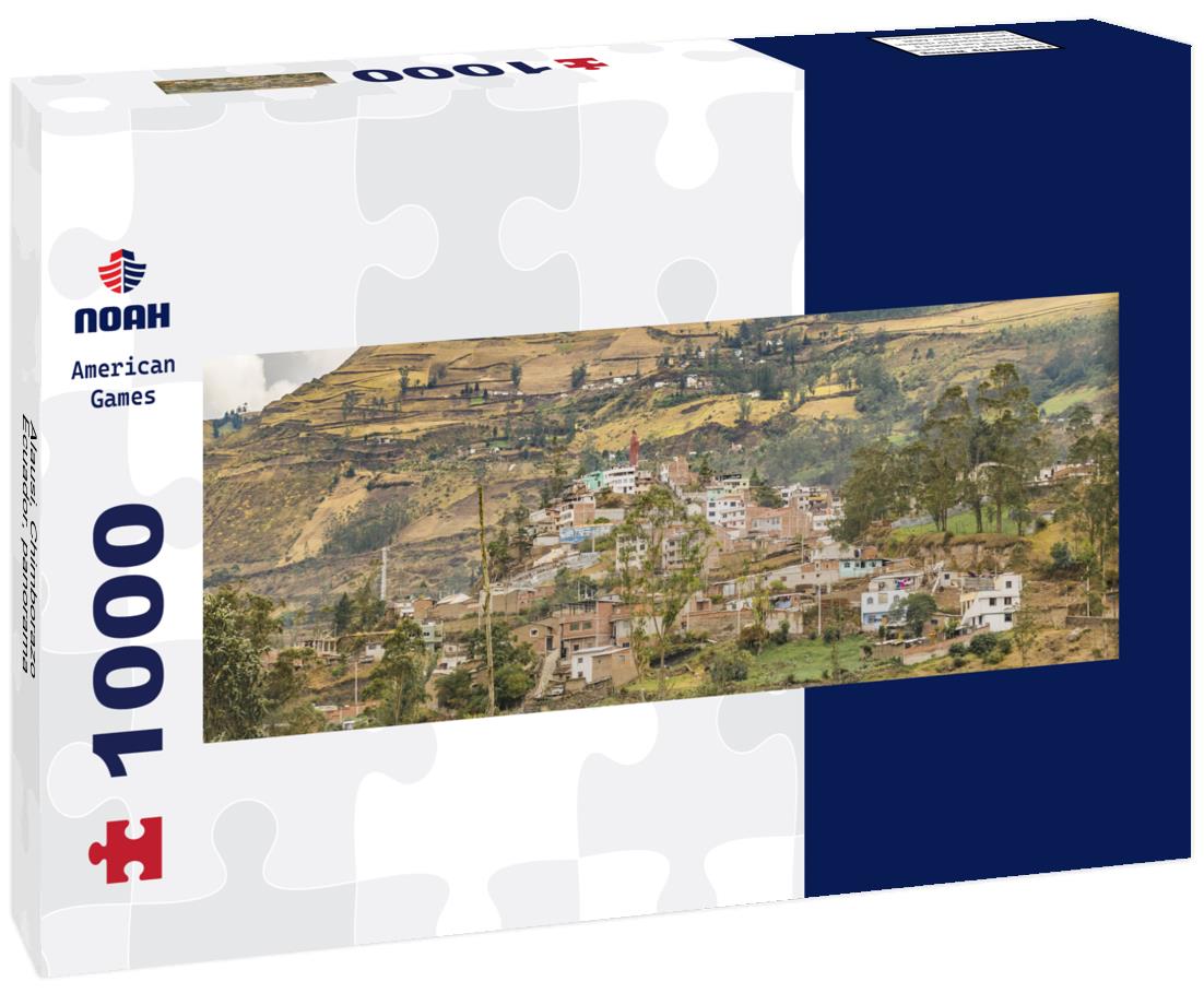 Noah Jigsaw Puzzle Alausi, Chimborazo, Ecuador, panorama Panorama 1000 Pieces