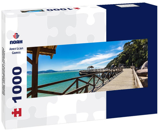 Noah Jigsaw Puzzle View of Laranjeiras beach, Balneario Camboriu. Santa Catarina, Brazil, Panorama Panorama 1000 Pieces