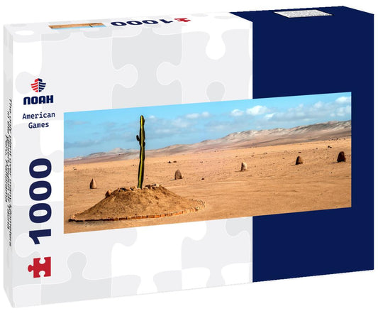Noah Jigsaw Puzzle The only plant over many kilometers in the desert region of Tacna, Peru, Panorama Panorama 1000 Pieces