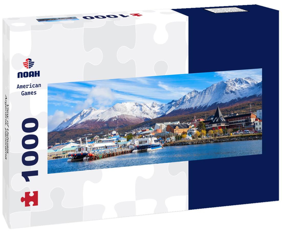 Noah Jigsaw Puzzle View of Ushuaia, Argentina, panorama Panorama 1000 Pieces